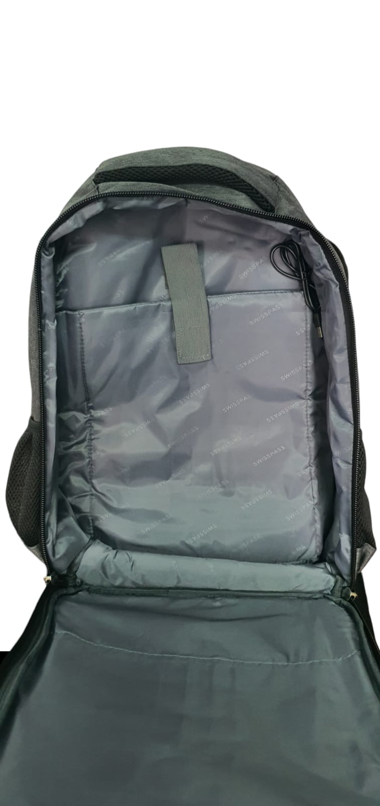 Mochila Gris Oscuro Swisspass MO2350