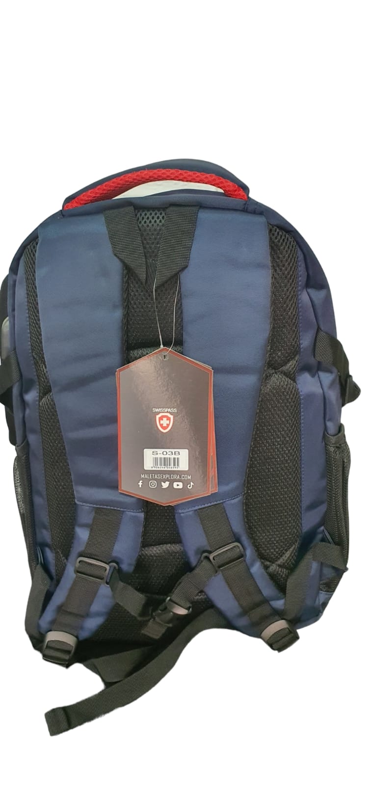 Mochila Azul Swisspass MO2360