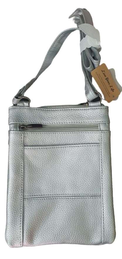 Cartera/Pasaportera Gris CA500